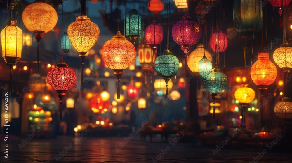 Enchanted Night Market Lanterns Enchanted Night Market Lanterns