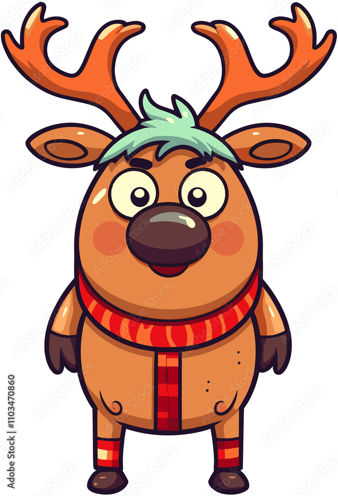 Cute vector reindeer Cute vector reindeer