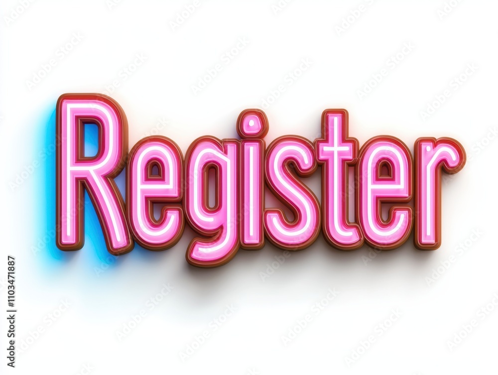 A bright, stylized text graphic displaying the word A bright, stylized text graphic displaying the word