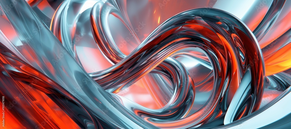 colorful glass swirl waves background, glow, chrome 15 colorful glass swirl waves background, glow, chrome 15