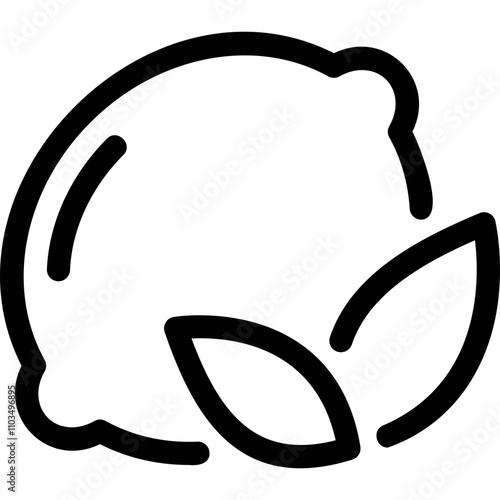Simple vector icon lemon
