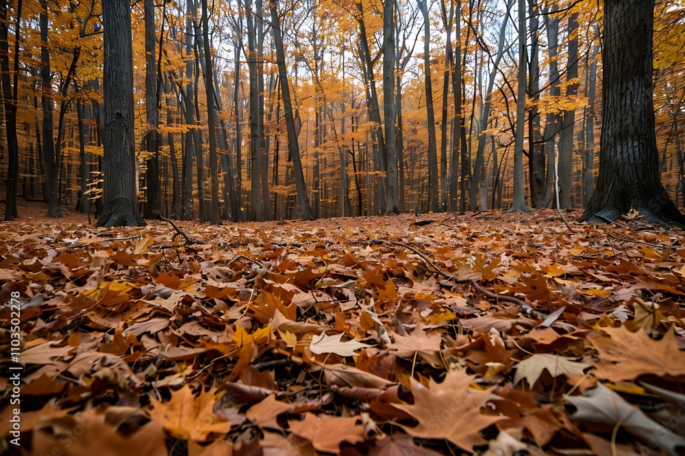 autumn in the woods autumn in the woods