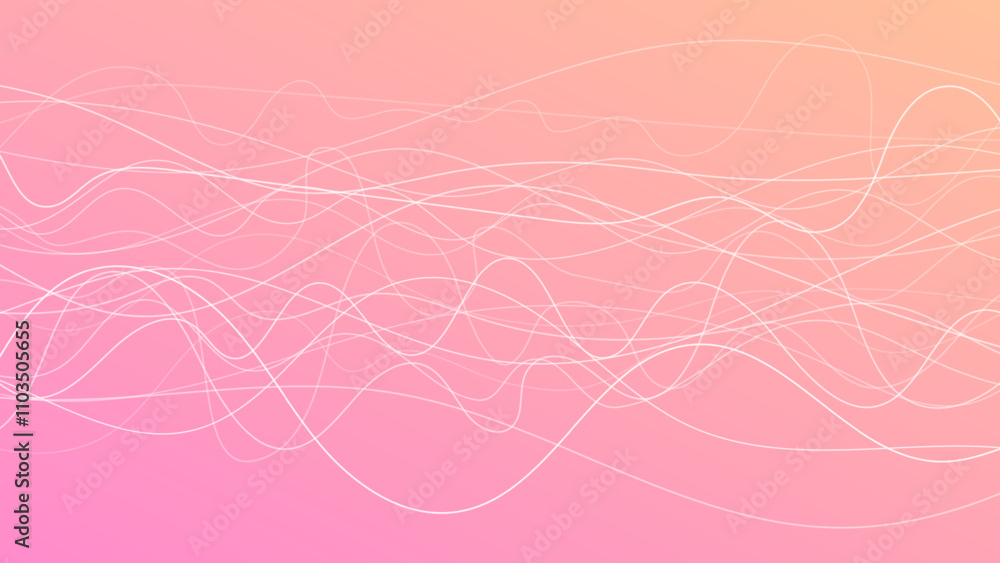 Abstract gradient background with wave beams Abstract gradient background with wave beams