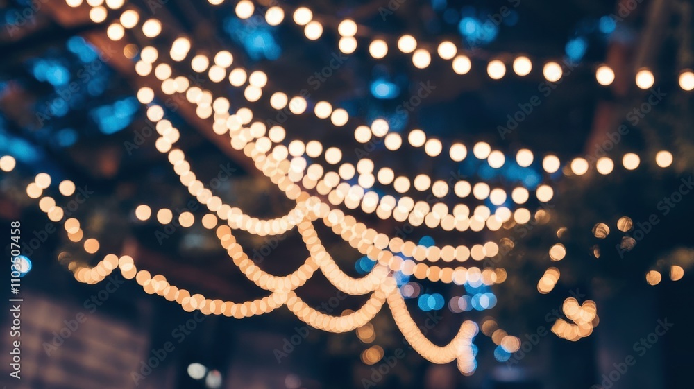 Bokeh Effect with Blurred Golden Circles of Light for a Dreamy and Festive Background
Bokeh Effect with Blurred Golden Circles of Light for a Dreamy and Festive Background
