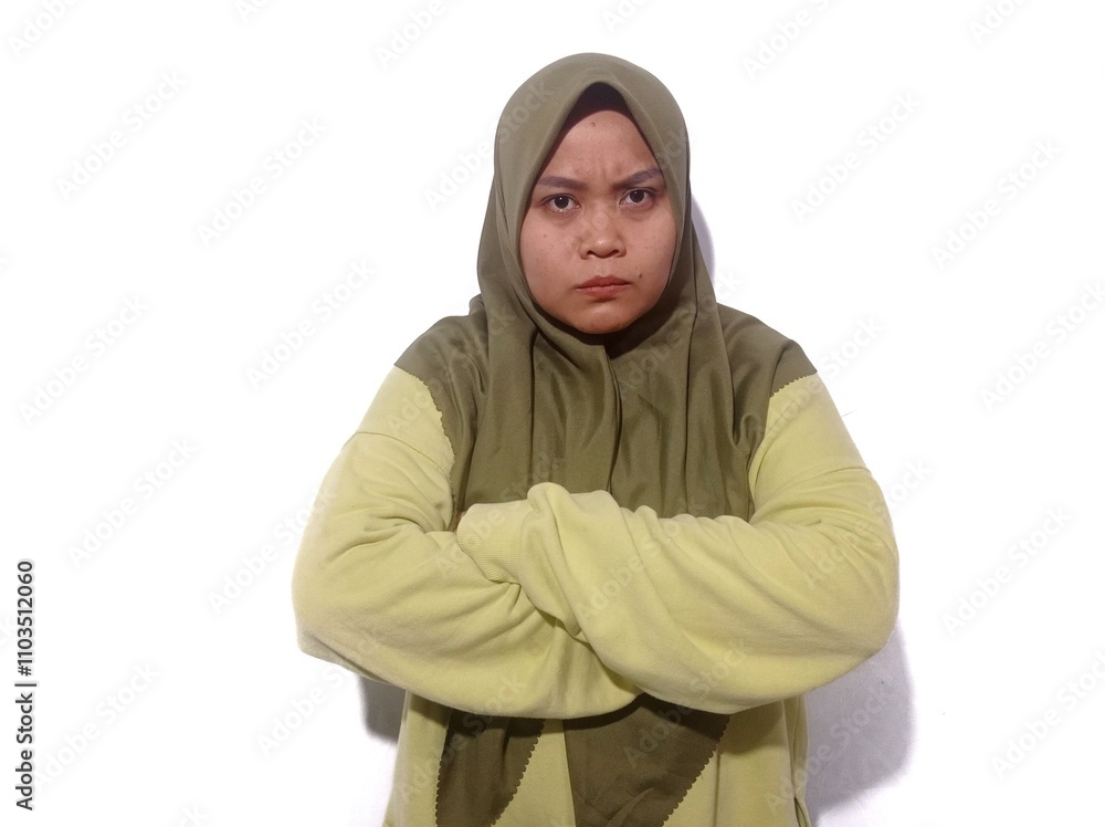 woman with an annoyed expression woman with an annoyed expression