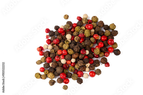 Mixture of dry round hot re...