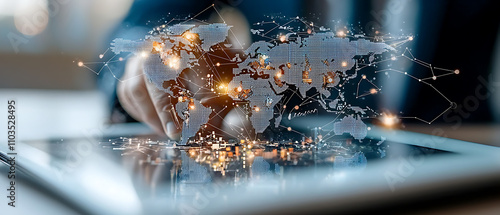 Navigating global economic volatility business insights digital environment interactive technology global perspective