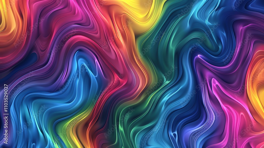 Abstract liquid rainbow background. Abstract liquid rainbow background.