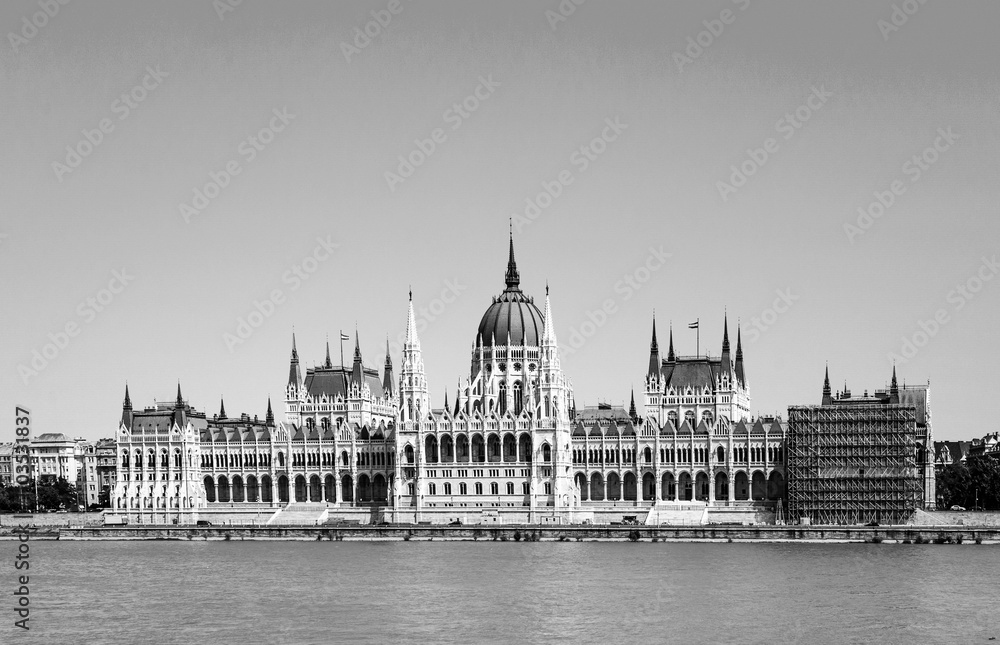 Fototapeta premium Hungarian parliament in Budapest
