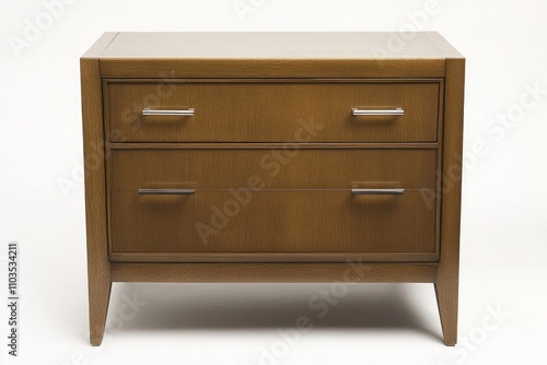 Elegant Two Drawer Wooden Chest Of Drawers