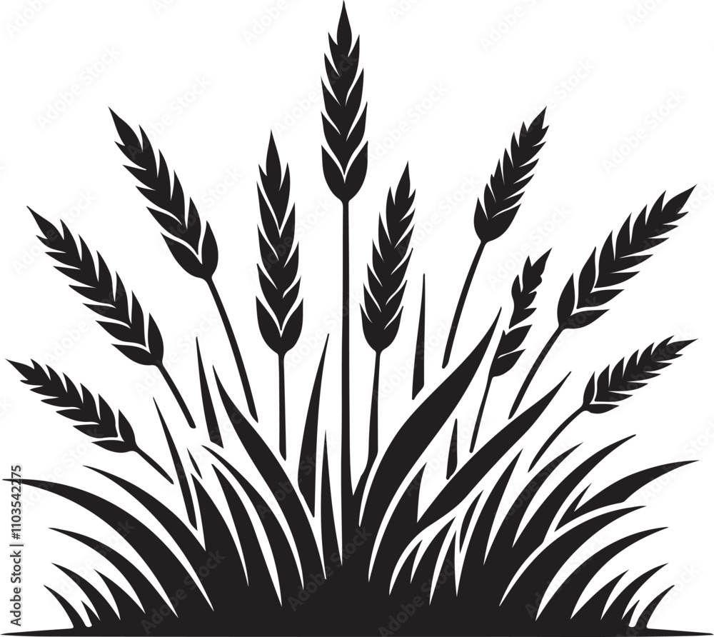 Grass Plant vector Grass Plant vector