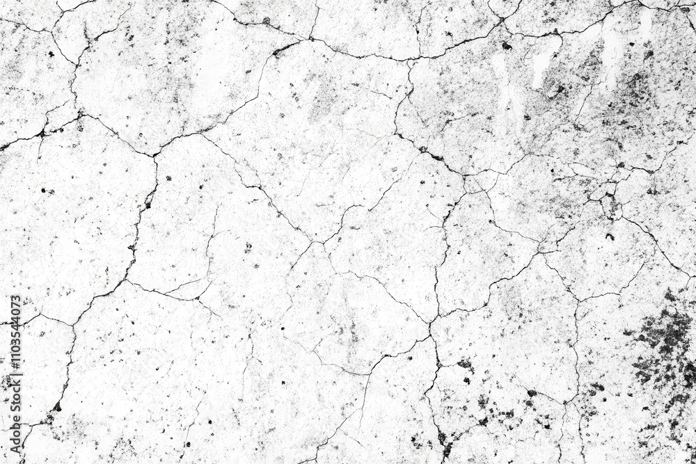 High-resolution monochrome image depicting a cracked surface texture with fine detail and subtle variations in tone. High-resolution monochrome image depicting a cracked surface texture with fine detail and subtle variations in tone.
