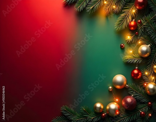 Festive Christmas Card Background 