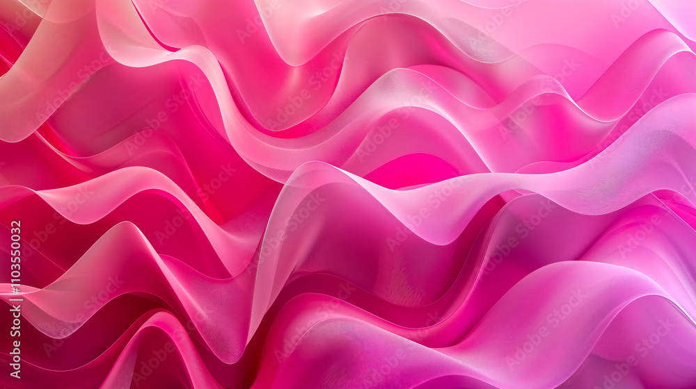 Obraz premium Pink abstract background with shapes, suitable for wallpaper texture.
