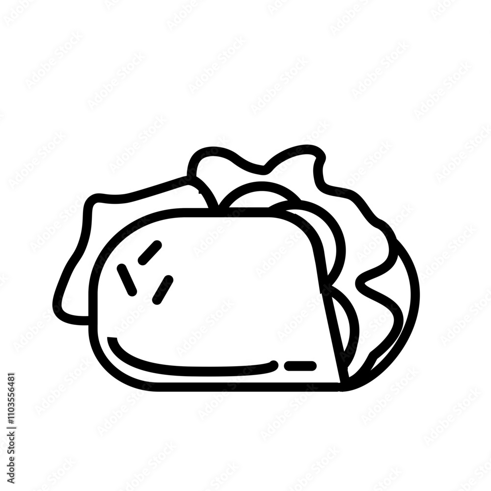 Fototapeta premium Chicken Taccos 