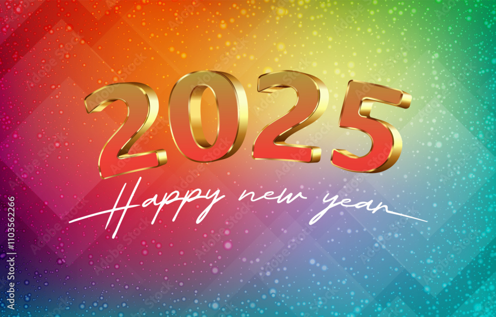 2025 happy new year template banner with modern 3d text effect and beautiful sparkle luxury shiny ornament abstract gradient colorful background design 24 2025 happy new year template banner with modern 3d text effect and beautiful sparkle luxury shiny ornament abstract gradient colorful background design 24