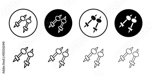 tapas icon logo sign set vector outline