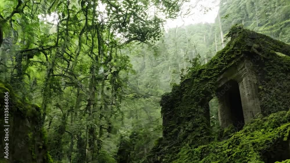 Landscape Nature Abandoned Ruins City Lost The Forest Landscape Nature Abandoned Ruins City Lost The Forest