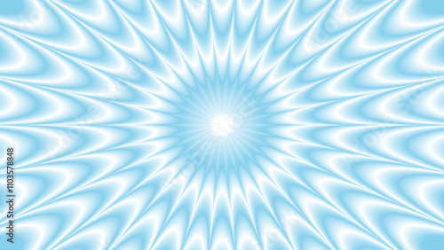 Optical illusion meets psychedelic art in a circular pattern with vibrant sun rays, detailed through geometric linework, creating a mesmerizing and surreal vector illustration of dazzling creativity.