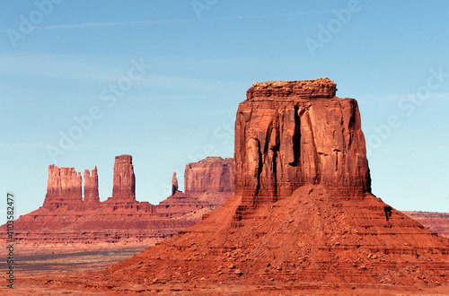 Red rocks and landscapes of Monument Valley