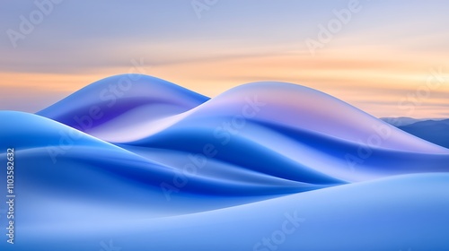 A cinematic blue gradient background blending blue and purple hues, with smooth, flowing curves and a blurred foreground. 