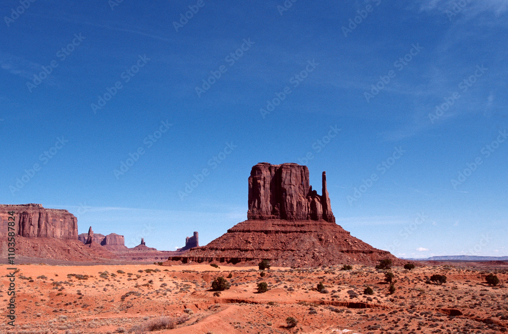 Arizona Navajo Monument Valley Landscape Arizona Navajo Monument Valley Landscape