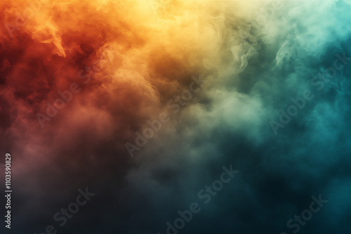 Wallpaper Mural Colorful foggy background Torontodigital.ca