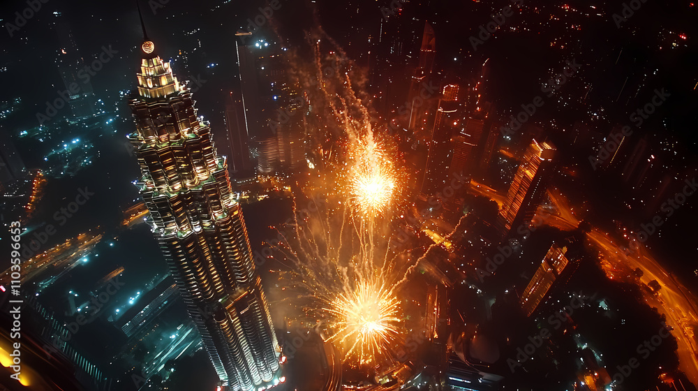 New year celebate from around the world's most famous landmarks New year celebate from around the world's most famous landmarks