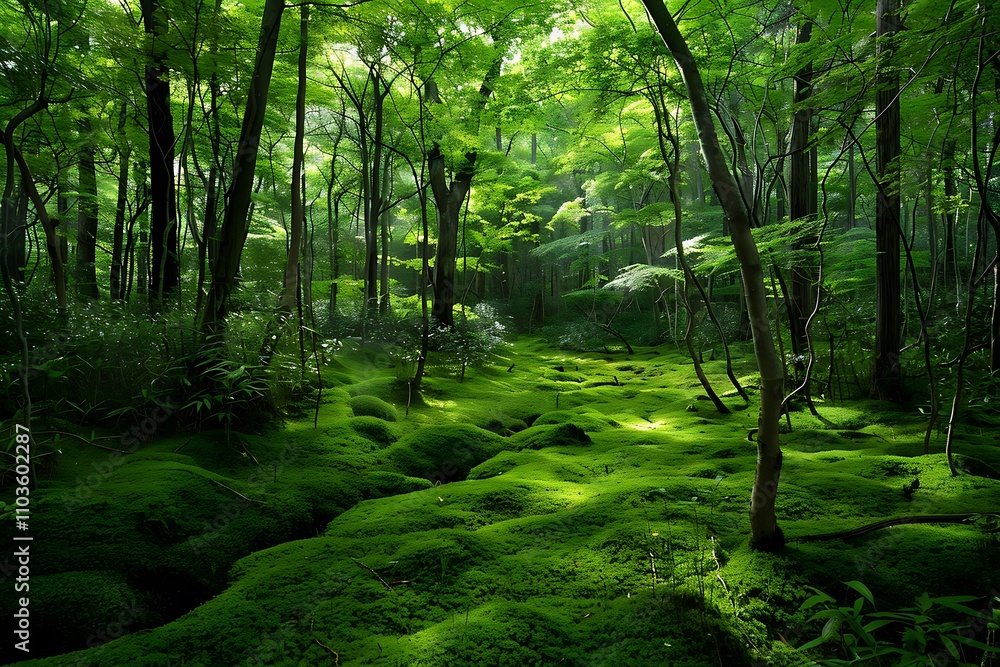 Obraz premium path in the forest