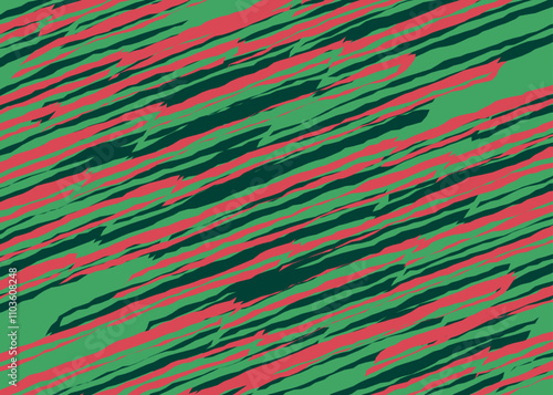 Abstract background with seamless rough irregular stripe pattern