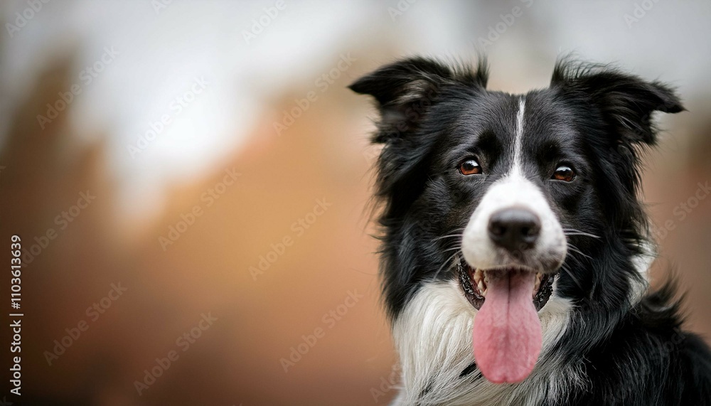 Fototapeta premium border collie portrait