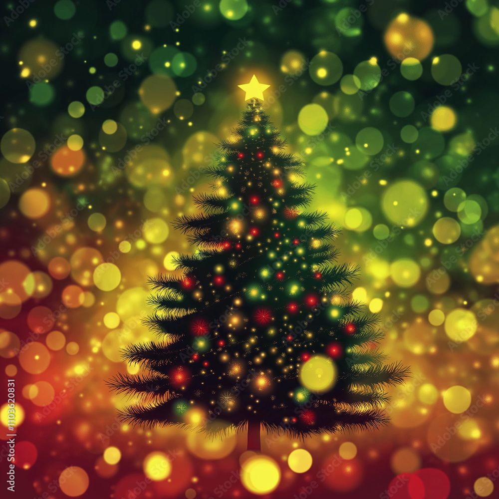 abstract christmas tree abstract christmas tree