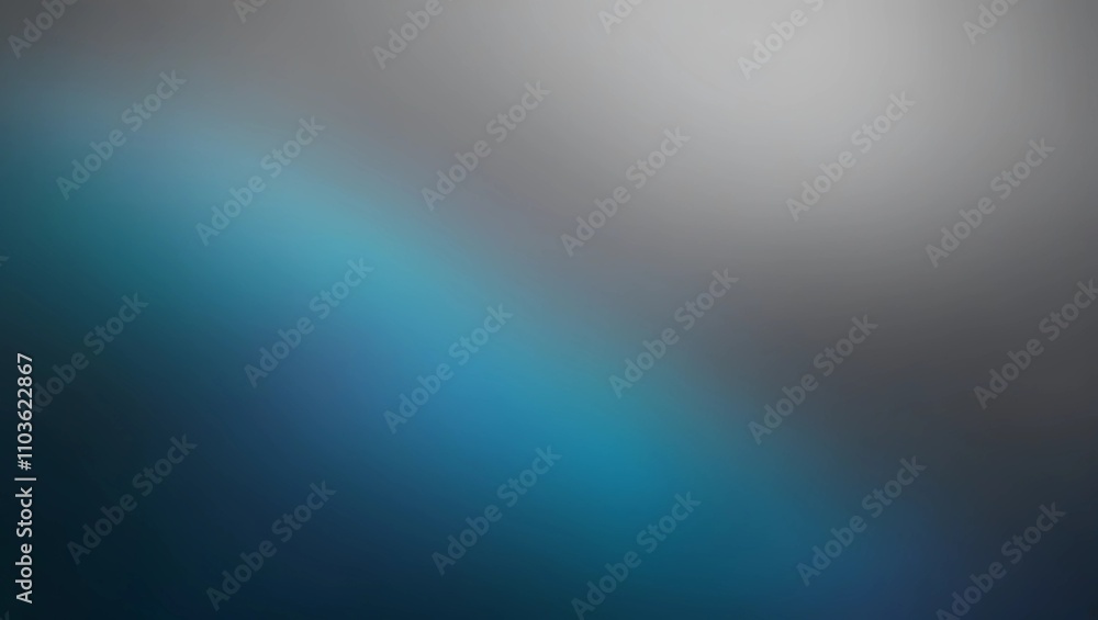 Obraz premium Abstract Blue and Grey Gradient blur Background