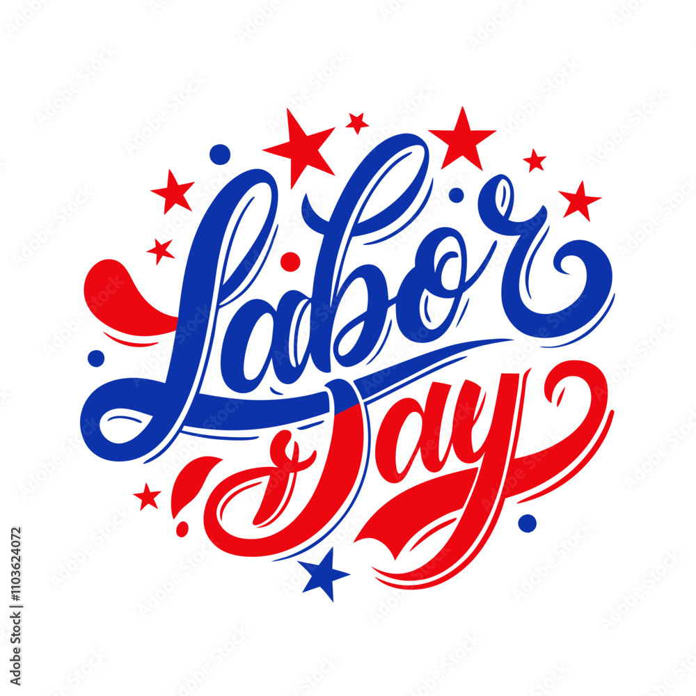 Obraz premium labor day celebration labor day vector typography printable design