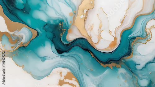 Explore of fluid art with this exquisite alcohol ink colorful painting showcasing soft marble textures and gradient abstract background.