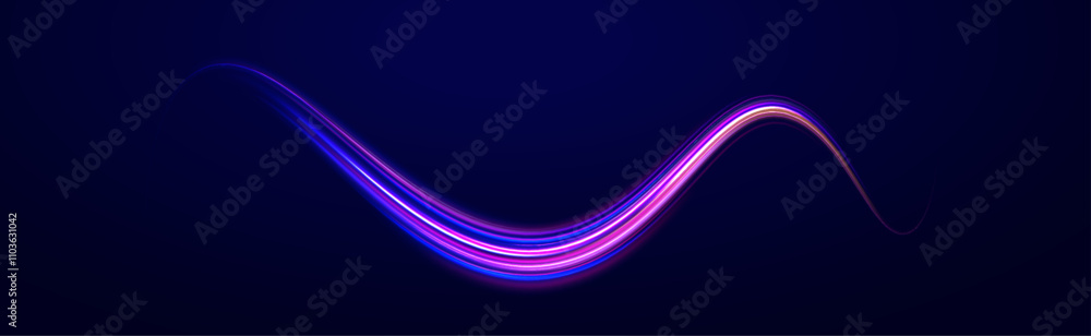 Acceleration speed motion on night road. Colorful Light Trails, Long Time Exposure Motion Blur Effect. Abstract fire flare trace lens flares acceleration speed motion on night road. Acceleration speed motion on night road. Colorful Light Trails, Long Time Exposure Motion Blur Effect. Abstract fire flare trace lens flares acceleration speed motion on night road.