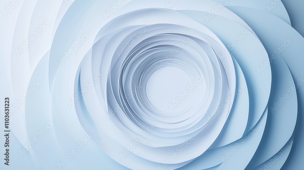 Soft Blue Abstract Paper Design Soft Blue Abstract Paper Design
