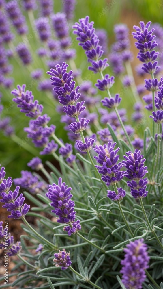 Obraz premium Lavender Aromatic herb known for its purple flowers and calming scent