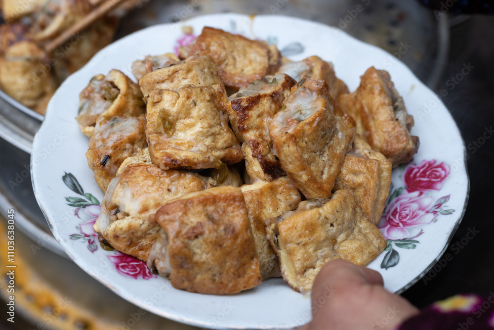 Traditional specialty food Tofu Bao Traditional specialty food Tofu Bao