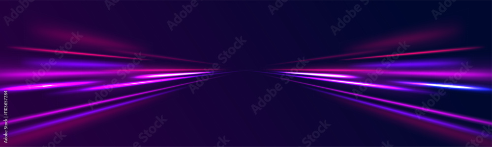 City road car light trails motion background. Electric car and city concept Hitech communication concept innovation background. Expressway, car headlight effect. Speed connection vector background. City road car light trails motion background. Electric car and city concept Hitech communication concept innovation background. Expressway, car headlight effect. Speed connection vector background.