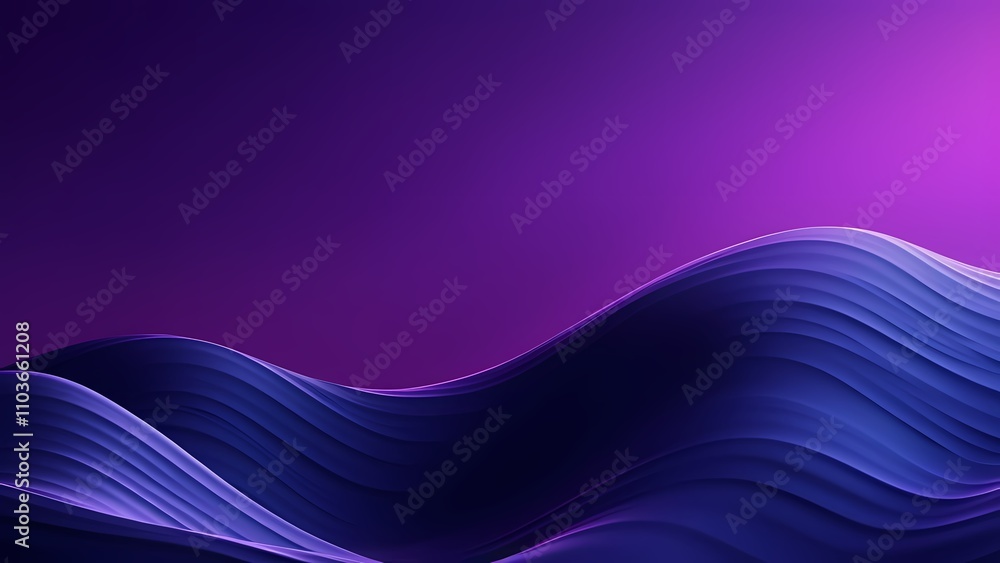 Abstract Blue Wave Design with Flowing Lines and Energy Abstract Blue Wave Design with Flowing Lines and Energy