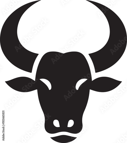 bull head vector