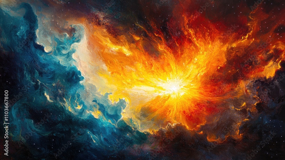 Vibrant portrayal of the sun's surface with dynamic flames and brilliant light, capturing the intensity and energy of space's vastness. Vibrant portrayal of the sun's surface with dynamic flames and brilliant light, capturing the intensity and energy of space's vastness.