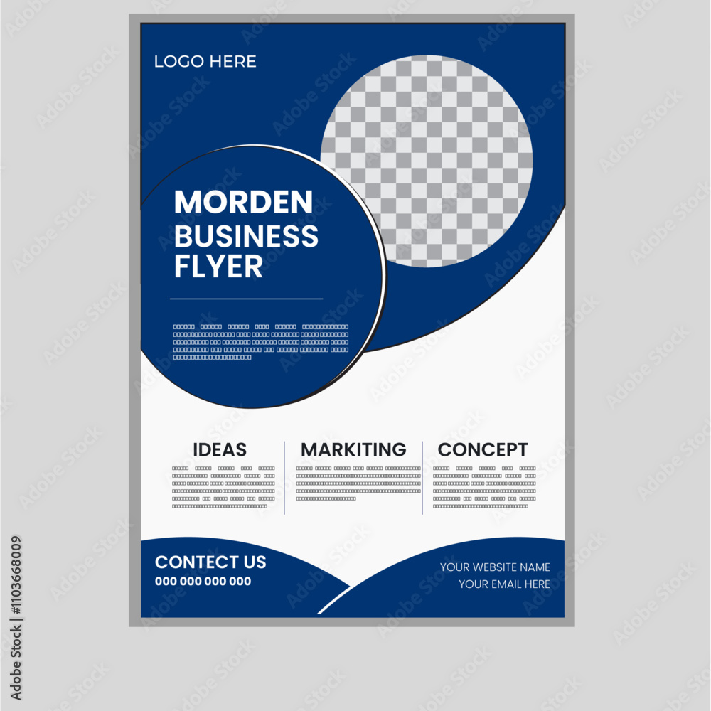 Modern design and business corporate eye catching flyer. Modern design and business corporate eye catching flyer.