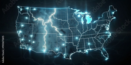 Low Light Photography of the Detailed Map of Washington State with Soft Illuminations and Mood Lighting, Highlighting Key Geographical Features and Borders for a Unique Visual Experience