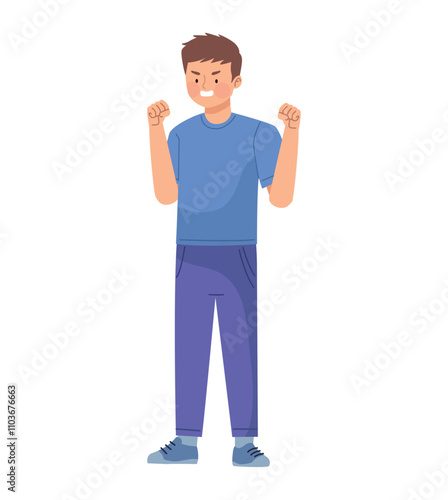 desperate man with depression