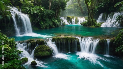 waterfall in the forest