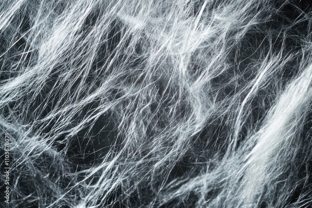 Obraz premium Fiberglass strands create a textured abstract background material