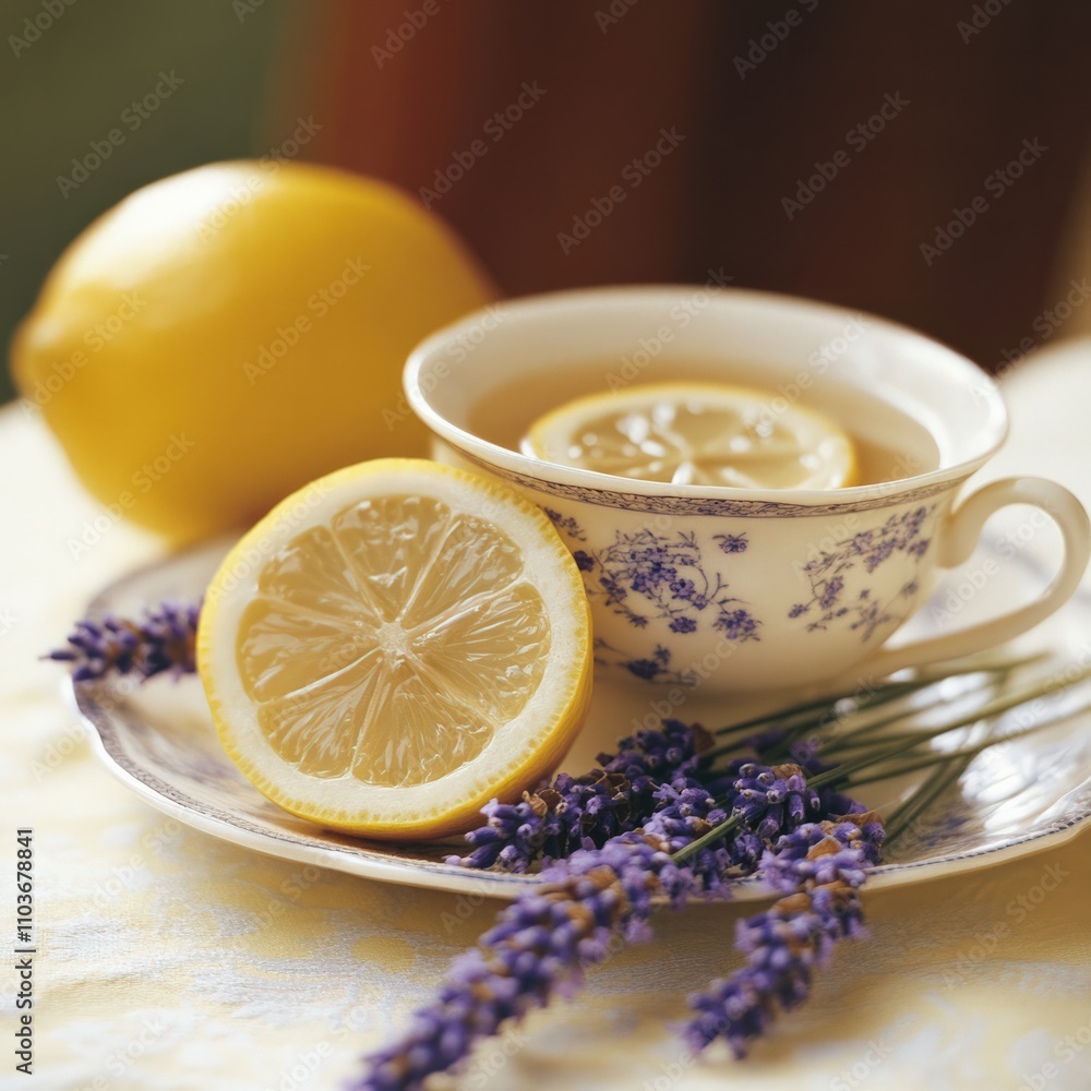 Lemon and Lavender Tea Lemon and Lavender Tea