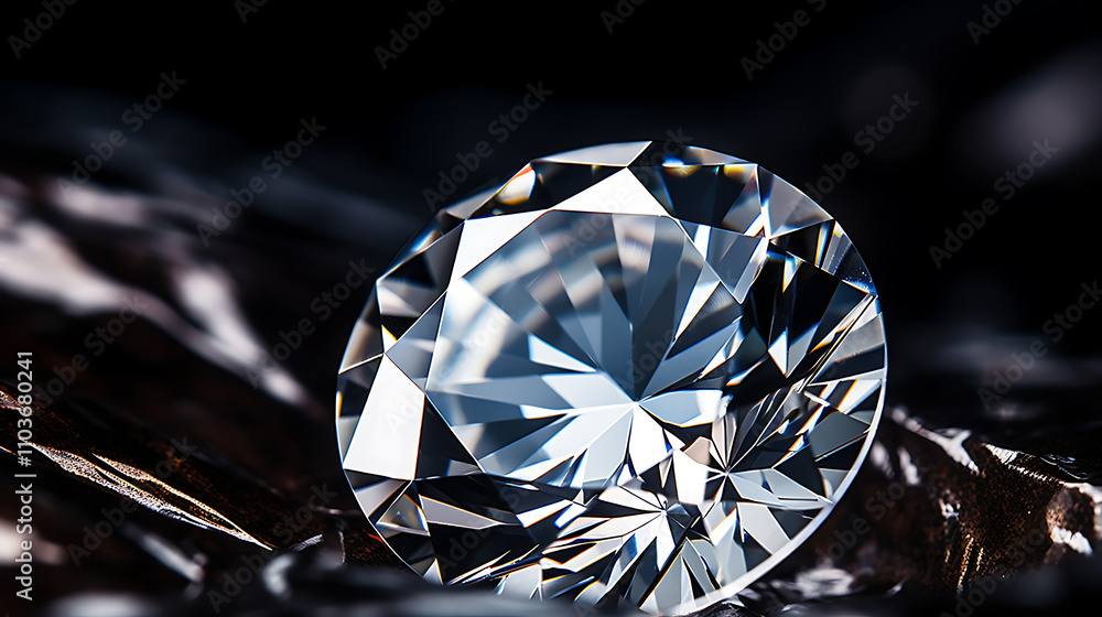 diamond on black background diamond on black background